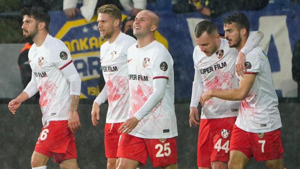 Gaziantep FK 9 maçlık galibiyet hasretine son verdi