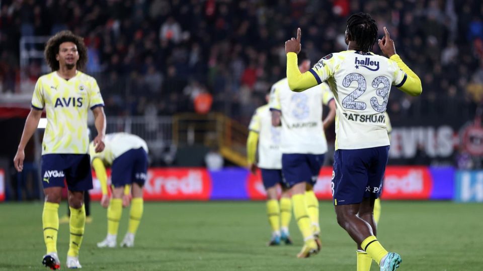Kritik maçta kazanan Fenerbahçe