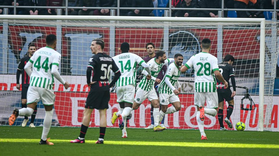 Milan Sassuolo’ya farklı mağlup oldu