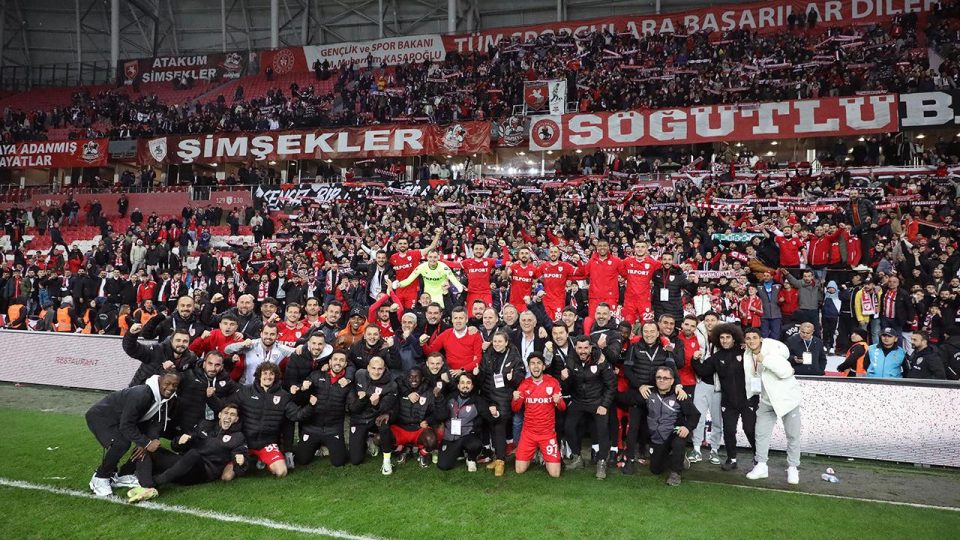 Spor Toto 1. Lig’in yeni lideri Samsunspor