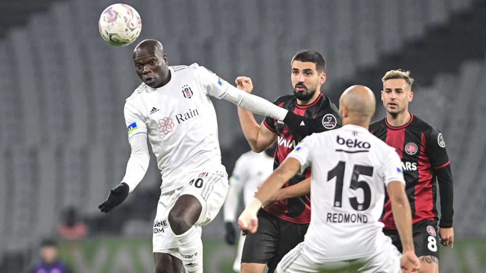 Beşiktaş’ın galibiyet serisi sona erdi