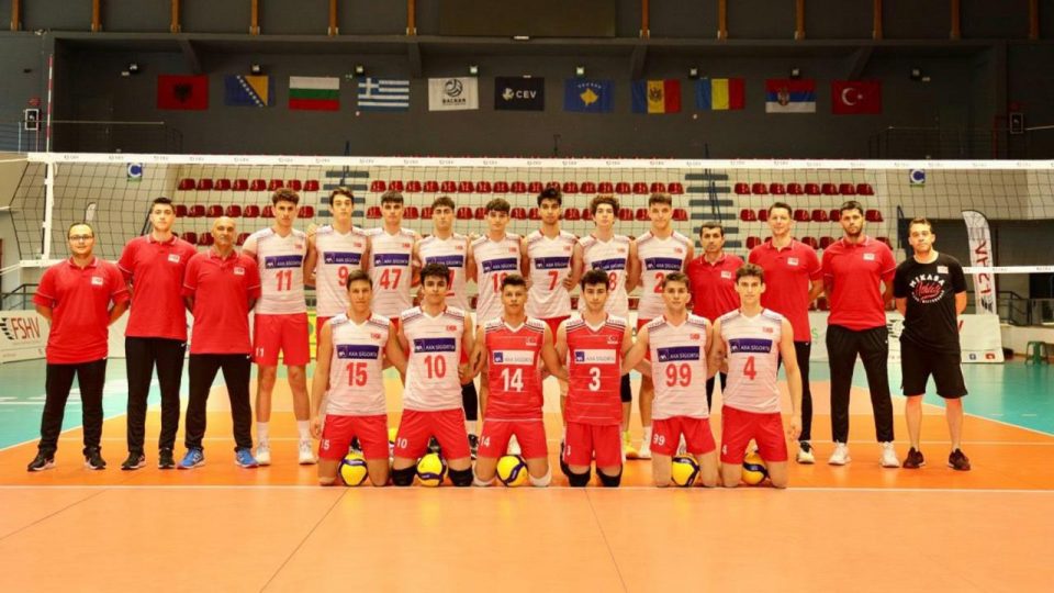 19 Yaş Altı Erkekler Balkan Voleybol Şampiyonası’nı Türkiye üçüncü tamamladı