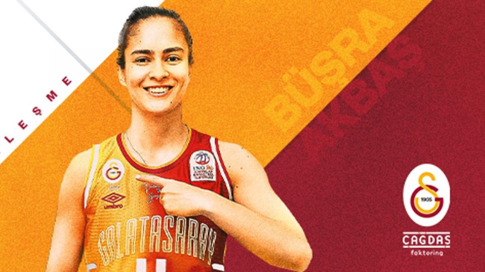Galatasaray Kadın Basketbol Takımı Büşra Akbaş ile sözleşme yeniledi