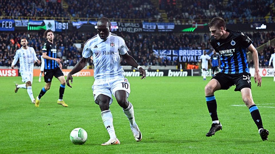 Beşiktaş, UEFA Avrupa Konferans Ligi’nde Club Brugge ile karşılaşacak