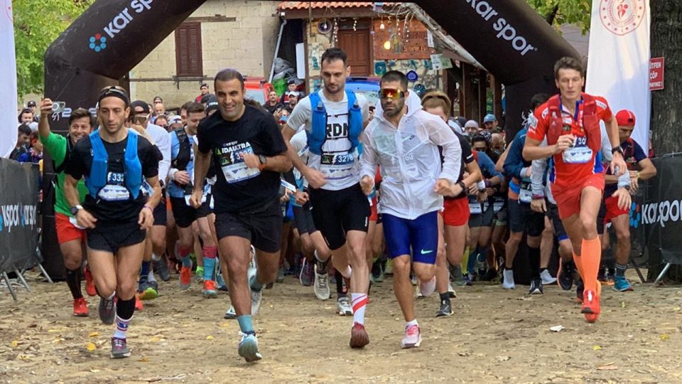 7. Kar Spor İda Ultra Maratonu başladı